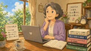 【60代女性必見】定年後の人生を豊かに彩る！ブログ初心者におすすめの本ベスト10